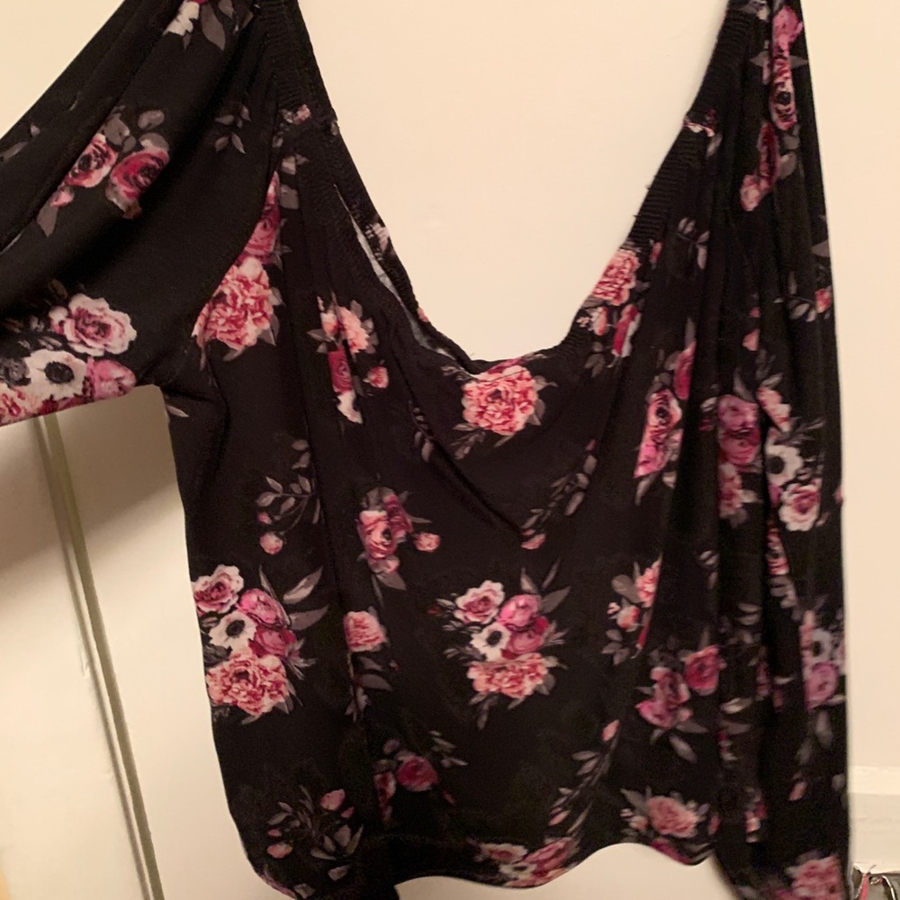 Off the shoulder long sleeve
